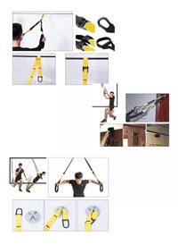 Sistema Suspensión Profesional Fitness Crossfit Kit Completo