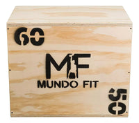 Cajón Pliometrico 60x50cm+toallon+talonera+jack De Carga Gym