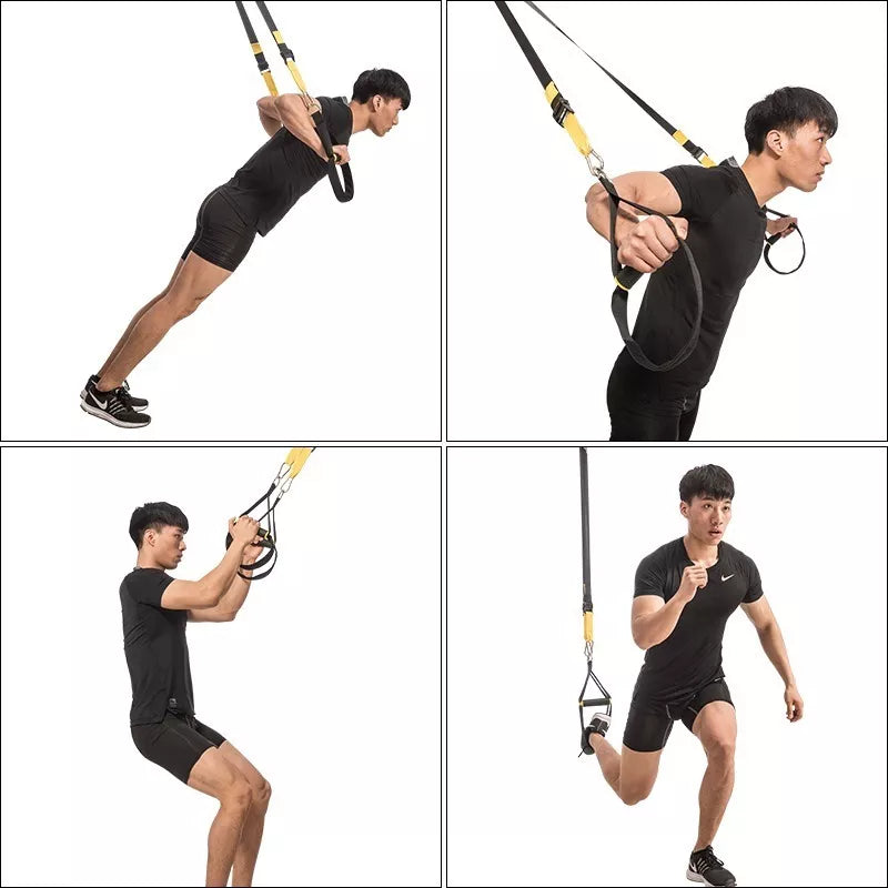 Sistema Suspensión Profesional Fitness Crossfit Kit Completo