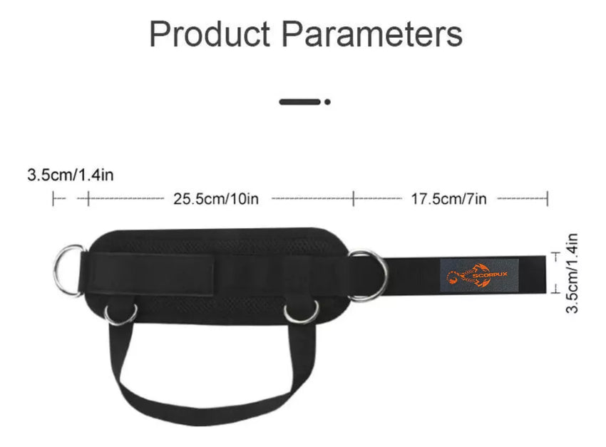 Tobillera Polea Con Estribo Gimnasio Gym Gluteos Pierna