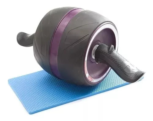 Rueda Abdominal Retractil Extraancha Profesional Gym+tapete