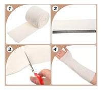 Venda Tubular En Rollo De 7cm X 12mtrs Hipoalergénica