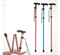 Bastón Ortopédico Plegable De Aluminio