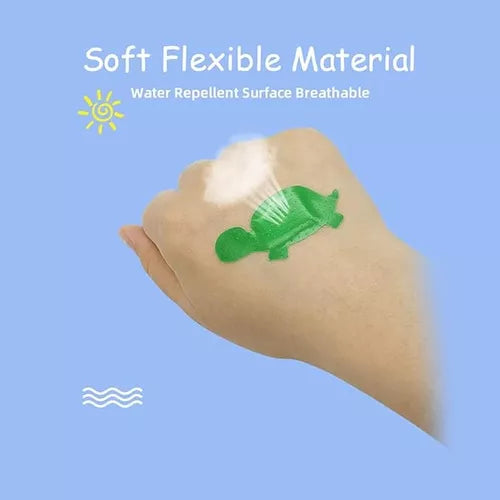 30 Parches Curitas Diseños Animalitos Smileplus Para Niños