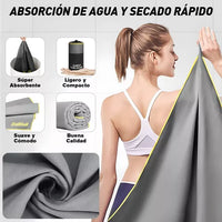 Toallas Microfibra Campsor De Gimnasio Absorbente Toallon