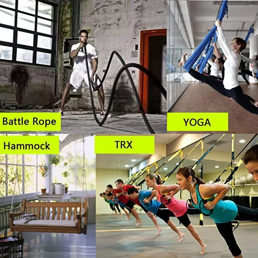 Anclaje Funcional Techo Pared Para Bandas De Suspensión