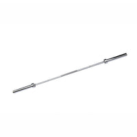 Barra Olímpica Profesional 152cm Cromada Rodamientos + 2azas