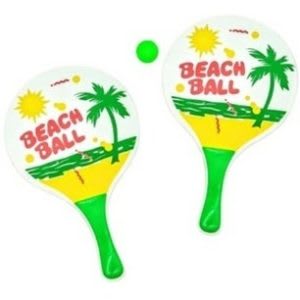 Set De2 Paletas Playeras Beach Ball Arena Playa Verano