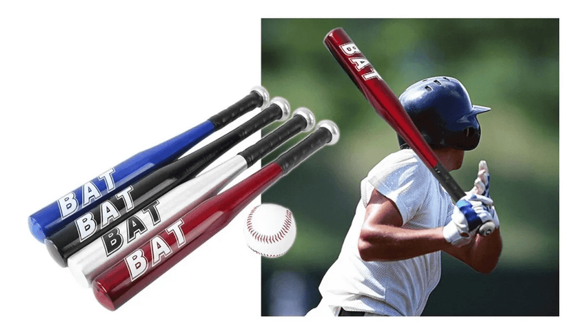 Bate De Aluminio Béisbol Liviano Talla 30, 76cm De Largo