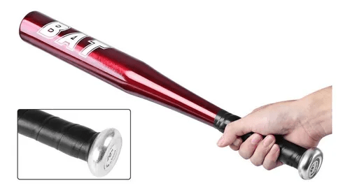 Bate De Aluminio Béisbol Liviano Talla 30, 76cm De Largo
