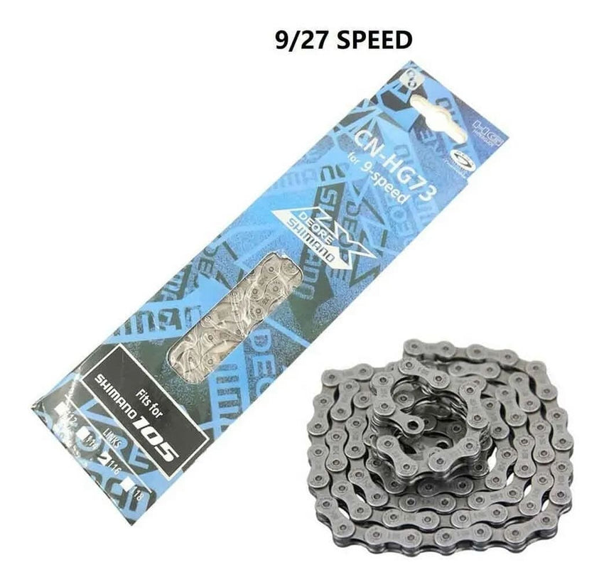 Cadena Shimano Cnhg73 7/8/9 Velocidad Bicicleta Ruta Y Montaña