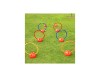 Base Plastica Para Vara Anillos Para Entrenamiento Agilidad