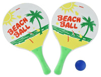 Set De2 Paletas Playeras Beach Ball Arena Playa Verano