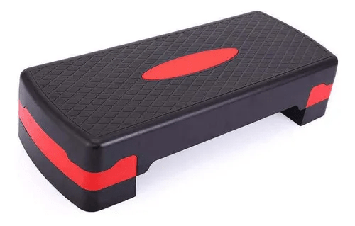 Banco Step Aeróbico Evolution Dos Niveles Gimnasio 68x29x15c