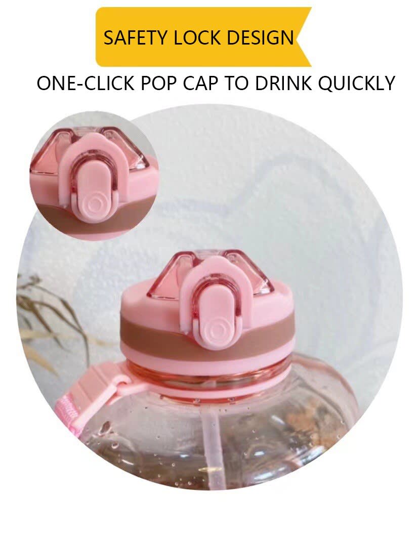 Botella Termo Motion 2.5 Litro Para Gym, Running Deportes