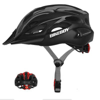 Casco Bikeboy Para Ciclismo Regulable Con Luz Trasera