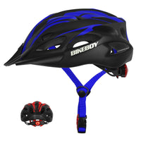 Casco Bikeboy Para Ciclismo Regulable Con Luz Trasera