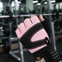 Guantes Deportivos Gounod Con Muñequera Larga Acolchados