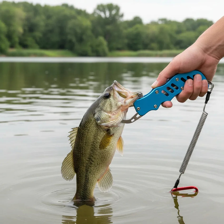 Kit De Pinza De Pesca Antideslizante Con Gancho Y Funda