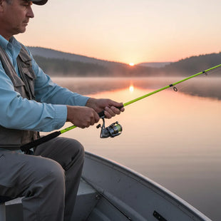 Caña De Pescar Flex De 240cm 2 Secciones Spinning Resistente