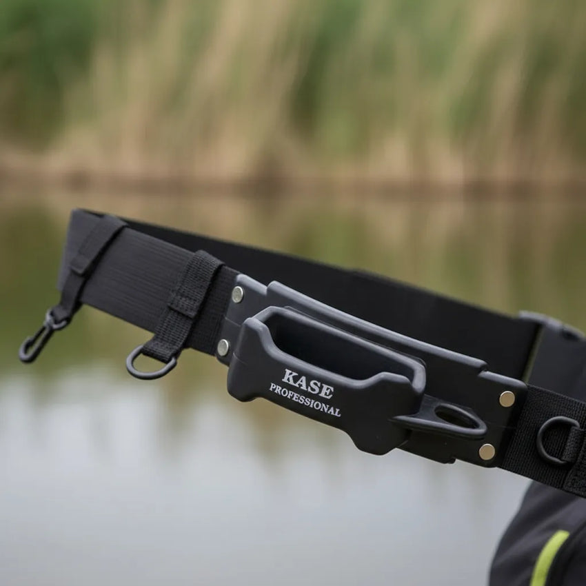 Cinturón Porta Caña De Pescar Profesional Ajustable Ysoporte