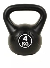 Mancuerna- Pesa Rusa- Kettlebell De Goma 4kg Crossfit Gym