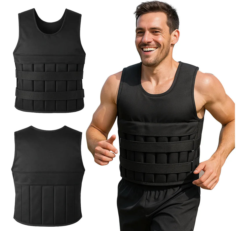 Chaleco De Peso 10 Kg Entrenamiento Funcional Crossfit