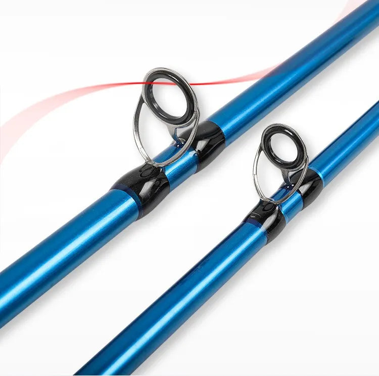 Caña De Pescar De Fibra De Vidrio 3m Para Orilla Lago O Rio