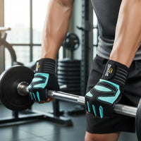 Guantes Deportivos Gounod Con Muñequera Larga Acolchados