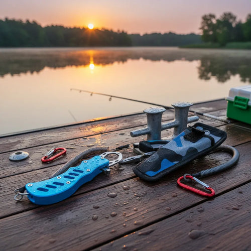 Kit De Pinza De Pesca Antideslizante Con Gancho Y Funda