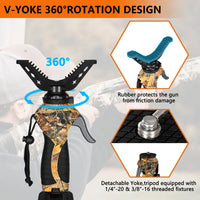 Bastón De Tiro Largo Extensible Trípode