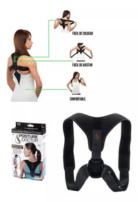 Corrector Postural Lumbar Espalda Y Cervical Mujer Y Hombre