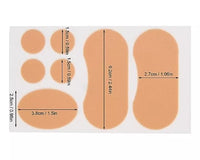 Set De 7 Protectores Para Dedos Del Pies Y Talón De Espuma