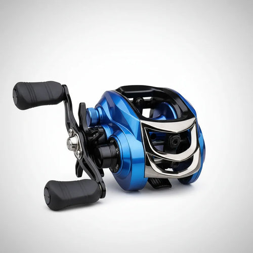 Carrete De Pesca Baitcasting Metálico Carretel De Aluminio