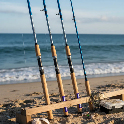 Caña De Pescar De Fibra De Vidrio 3m Para Orilla Lago O Rio