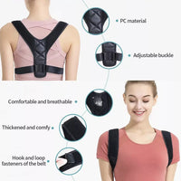 Corrector Postural Lumbar Espalda Y Cervical Mujer Y Hombre