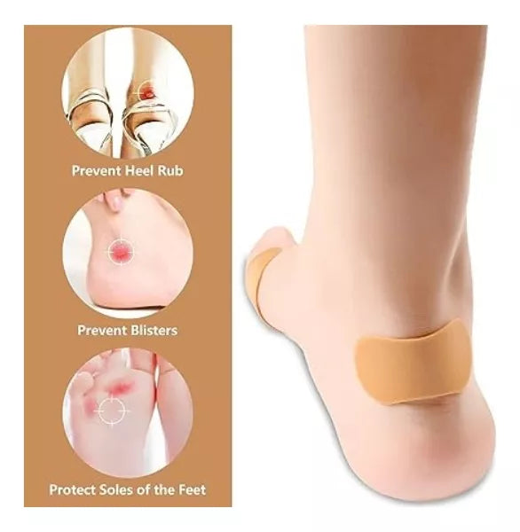 Set De 7 Protectores Para Dedos Del Pies Y Talón De Espuma