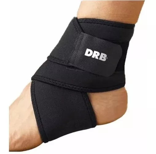 Tobillera Abierta Ajustable Con Velcro Neoprene Drb