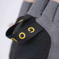 Guantes Deportivos Medio Dedo Con Muñequera Agarre Pro