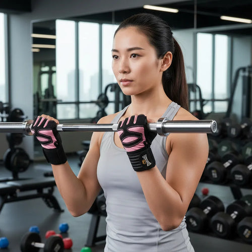 Guantes Deportivos Gounod Con Muñequera Larga Acolchados