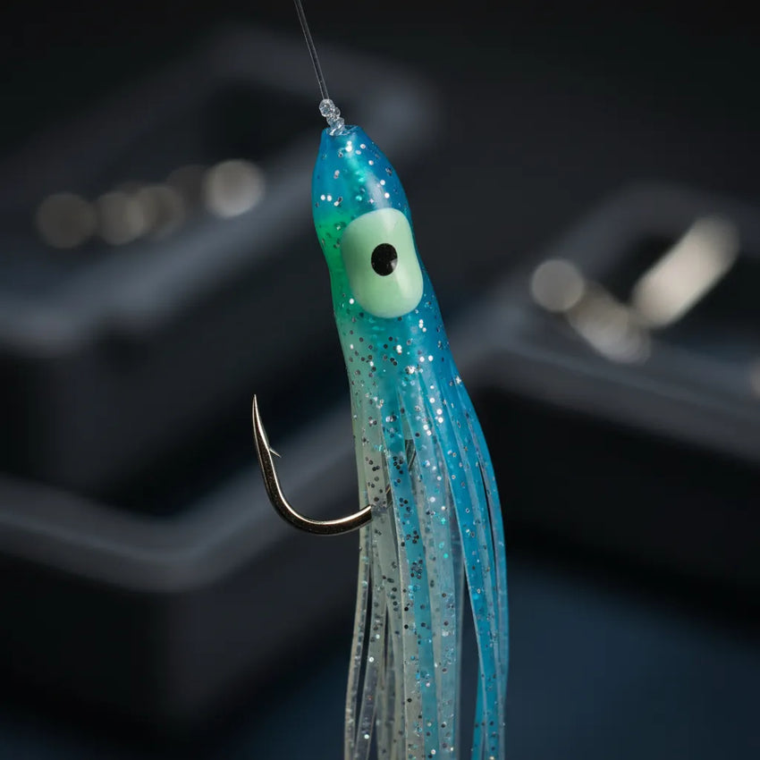 Armada De Pulpos Para Pesca 9,5 Cm Listos Para Usar