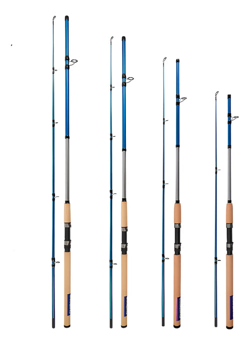 Caña De Pescar Fibra De Vidrio 2,7m Para Orilla Lago O Rio