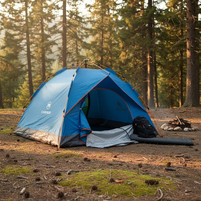 Carpa Automática Para 4 Personas Apertura Rápida Campsor