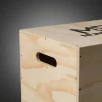 Cajón Pliométrico Mundofit 40x36x30cm Para Ejercicios Crossfit Gym