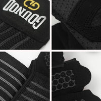 Guantes Deportivos Gounod Con Muñequera Larga Acolchados