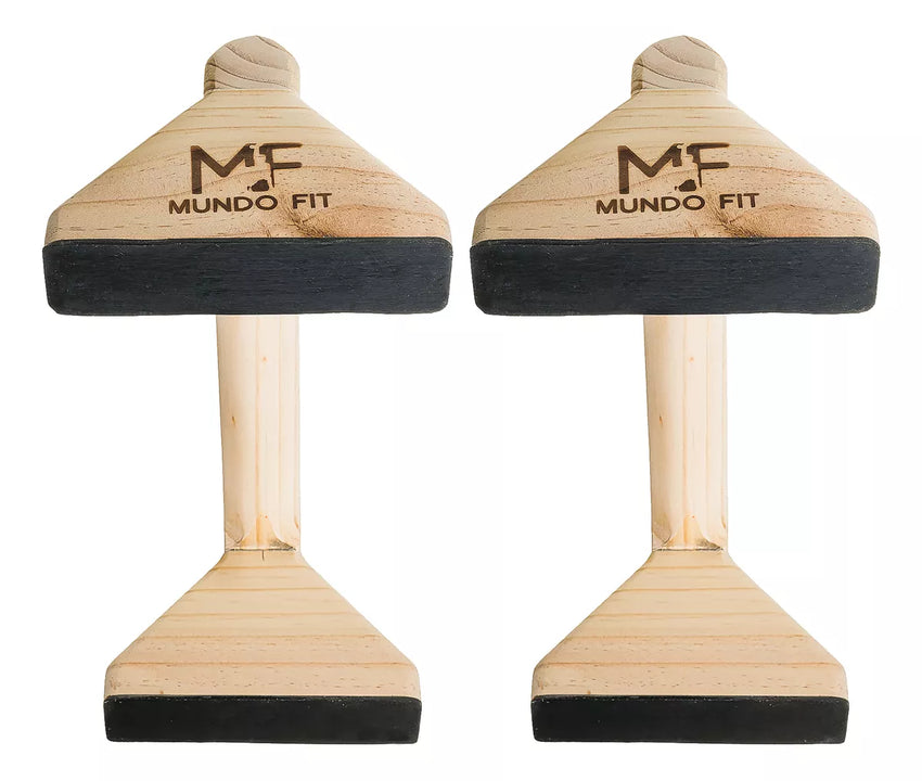 Mini Paralelas 35cm Para Flexiones De Brazos Hombros Push Up