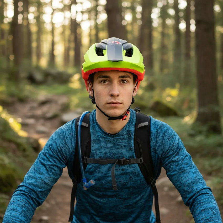 Casco Mtb Bikeboy Profesional Alta Protección Y Ventilación