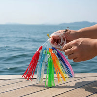 Armada De Pulpos Para Pesca 9,5 Cm Listos Para Usar