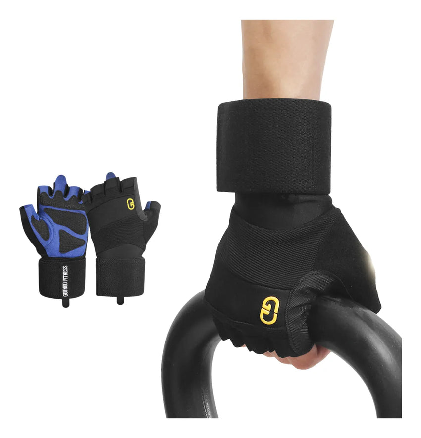 Guantes Deportivos Gounod Con Muñequera Alta Calidad