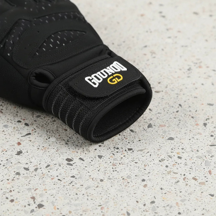 Guantes Deportivos Gounod Con Muñequera Larga Acolchados